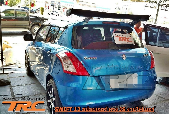 สปอยเลอร์ SWIFT 2012 ทรง JS งานไฟเบอร์